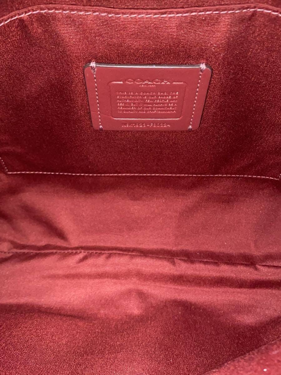 COACH shoulder bag polyester multicolor all-over pattern 6