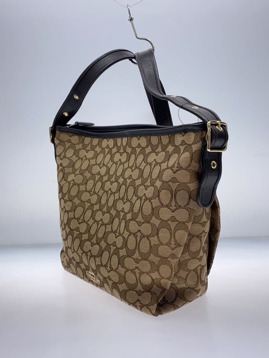 COACH shoulder bag cotton multicolor 2