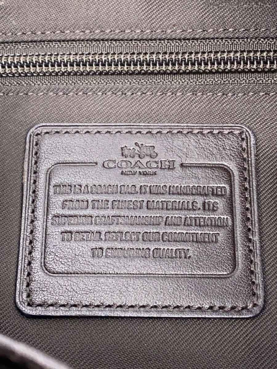 COACH shoulder bag cotton multicolor 5