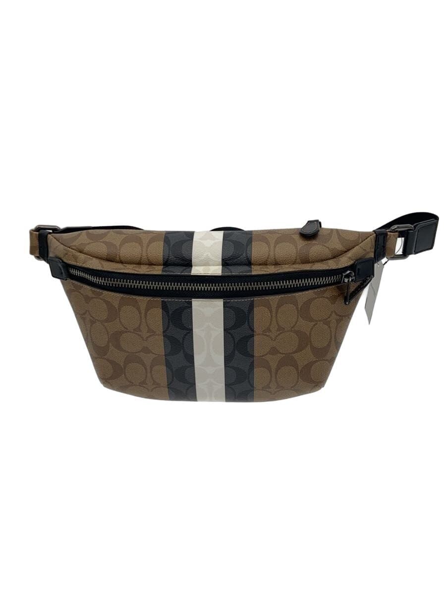 COACH bag leather BRW all-over pattern C3228