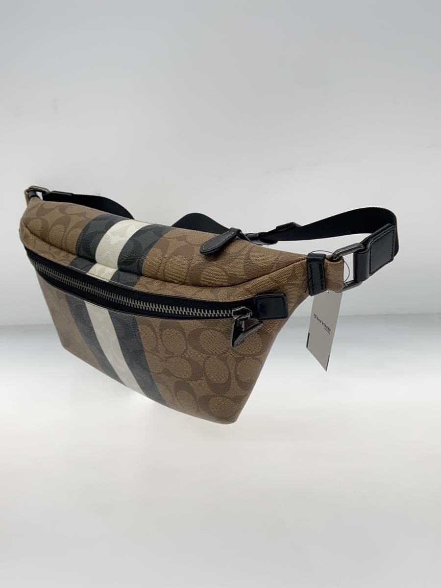 COACH bag leather BRW all-over pattern C3228 2