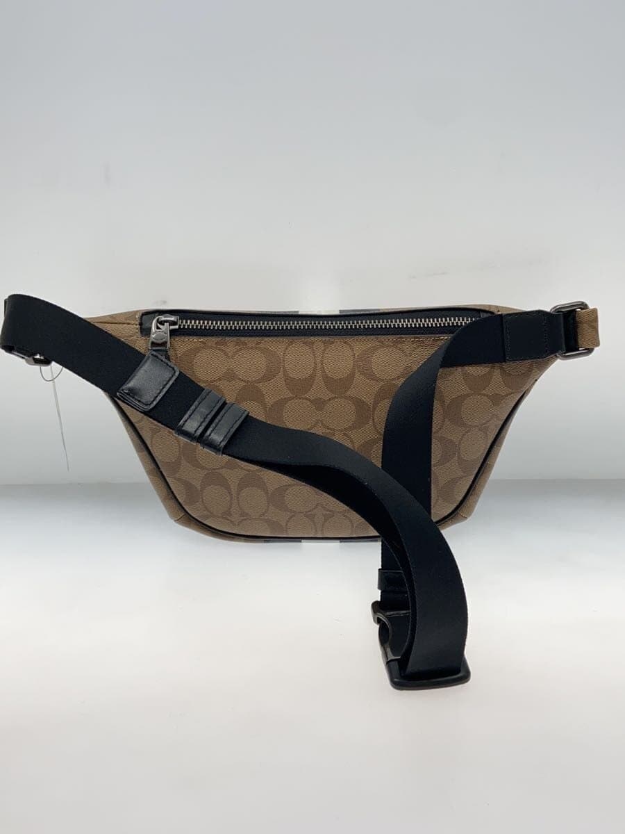 COACH bag leather BRW all-over pattern C3228 3