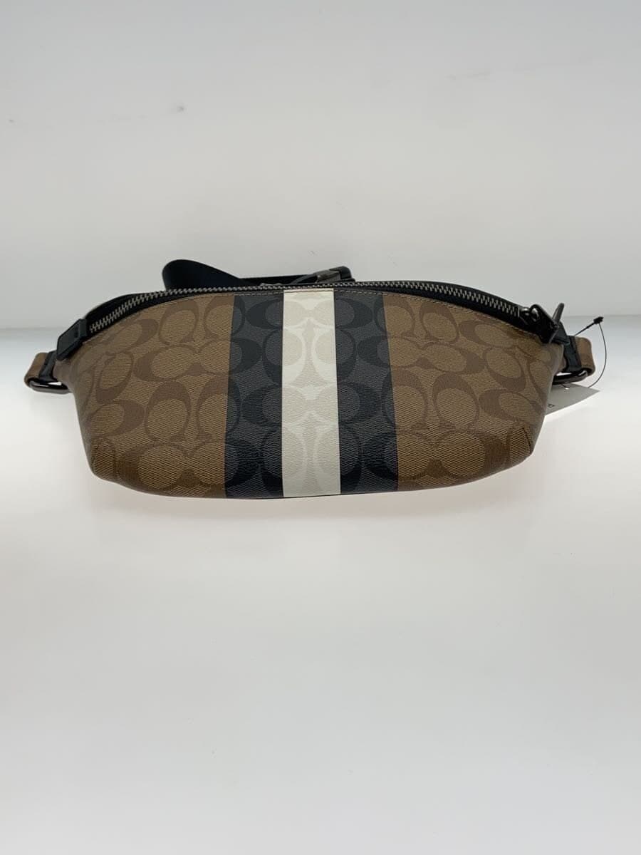 COACH bag leather BRW all-over pattern C3228 4