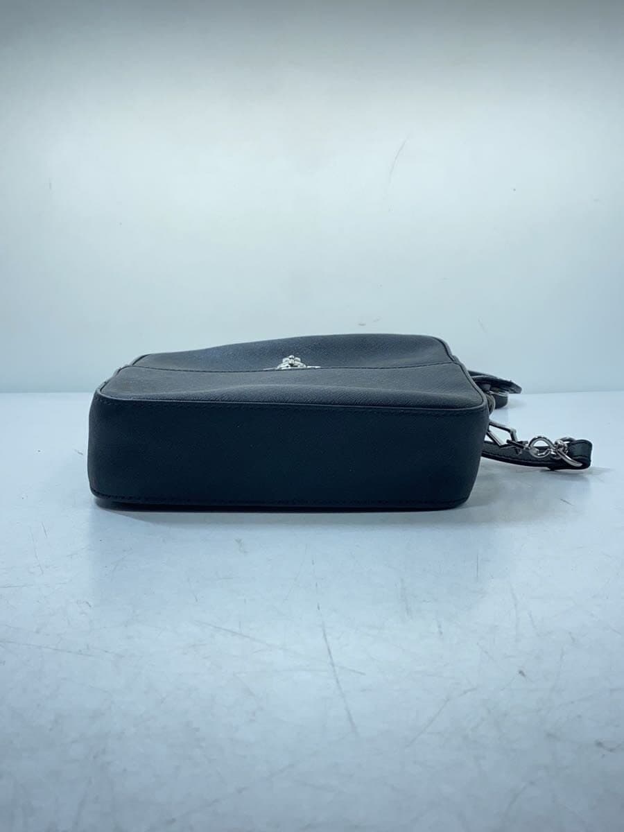 Vivienne Westwood Shoulder Bag BLK Solid Black Black 4