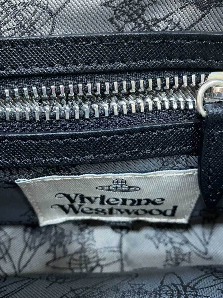 Vivienne Westwood Shoulder Bag BLK Solid Black Black 5