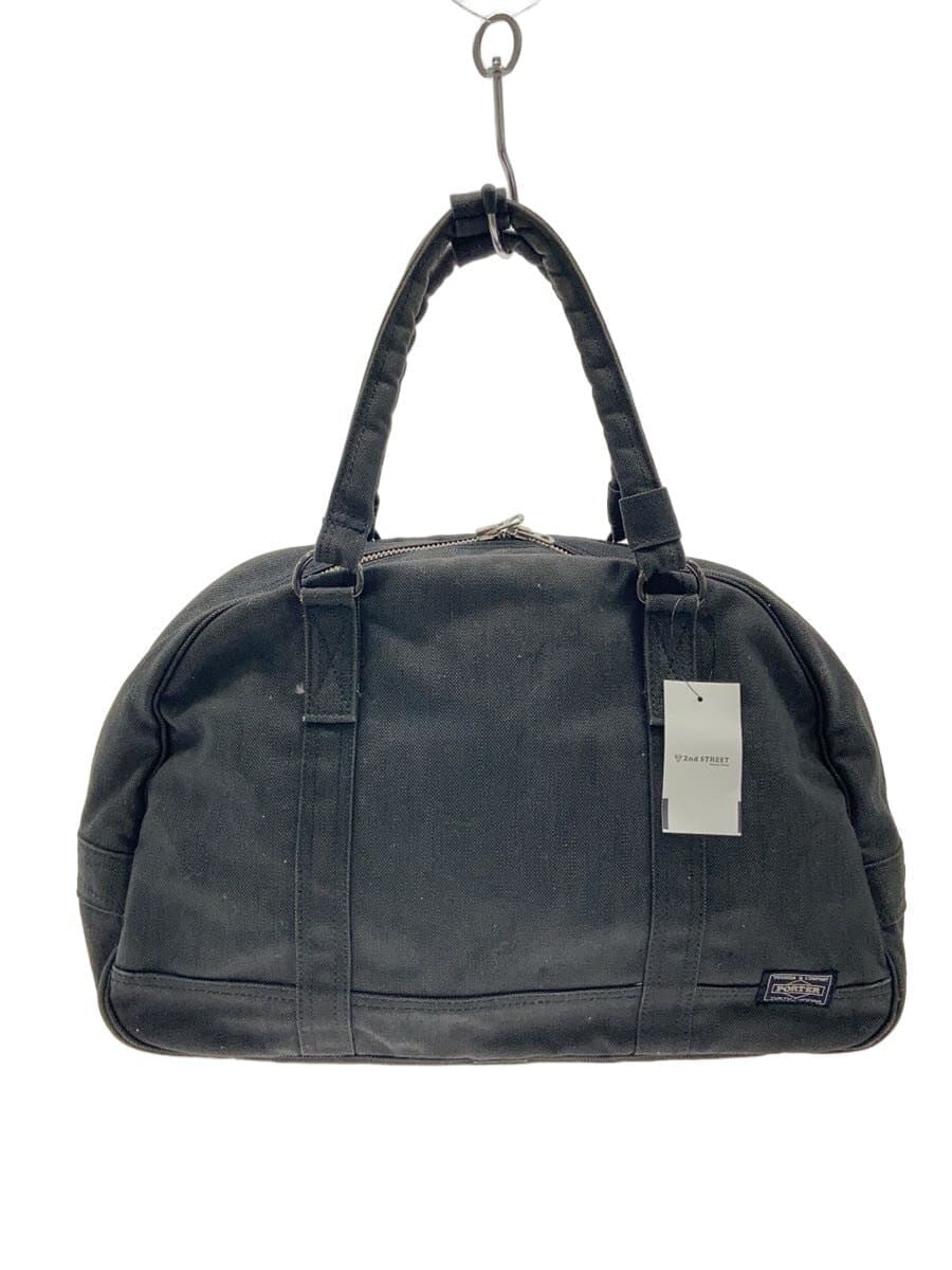 PORTER Boston Bag Canvas GRY Plain