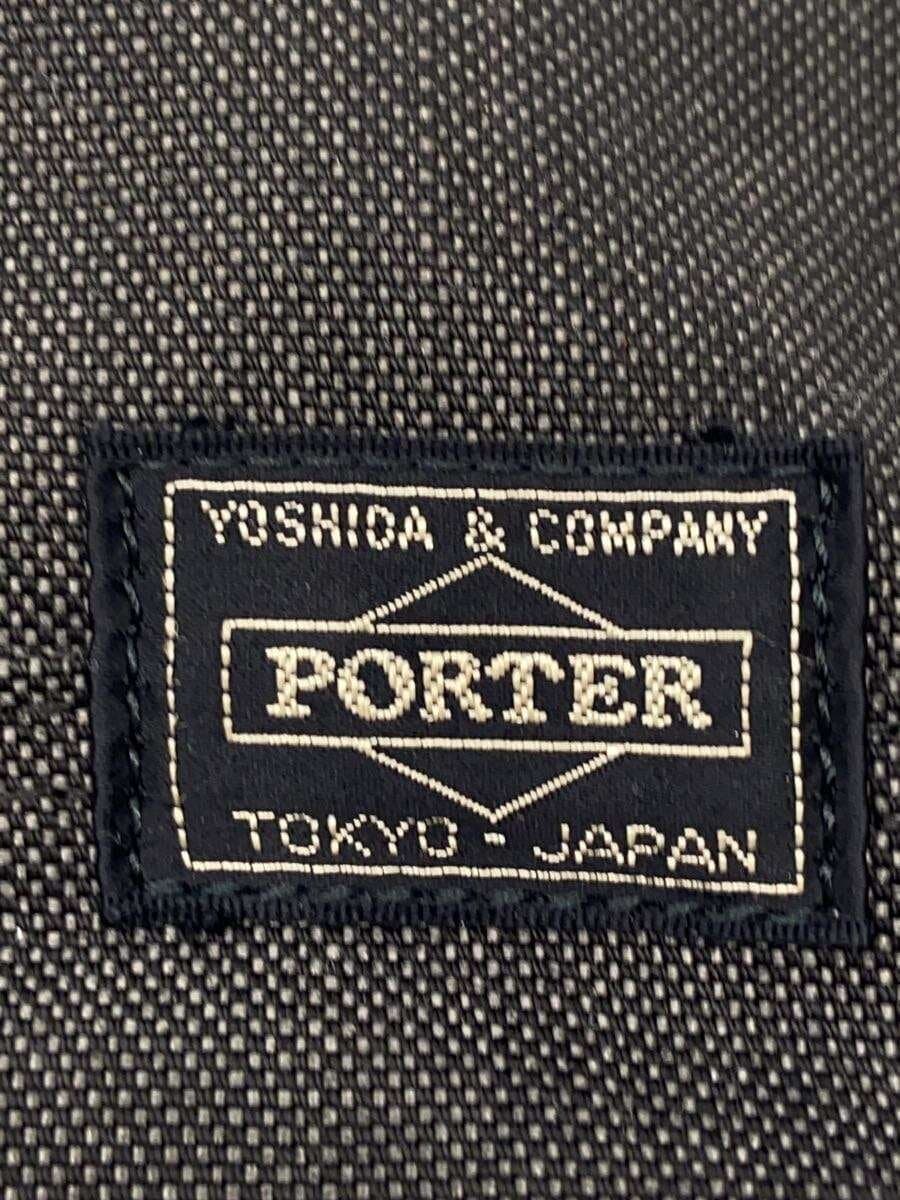 PORTER Boston Bag Canvas GRY Plain 5