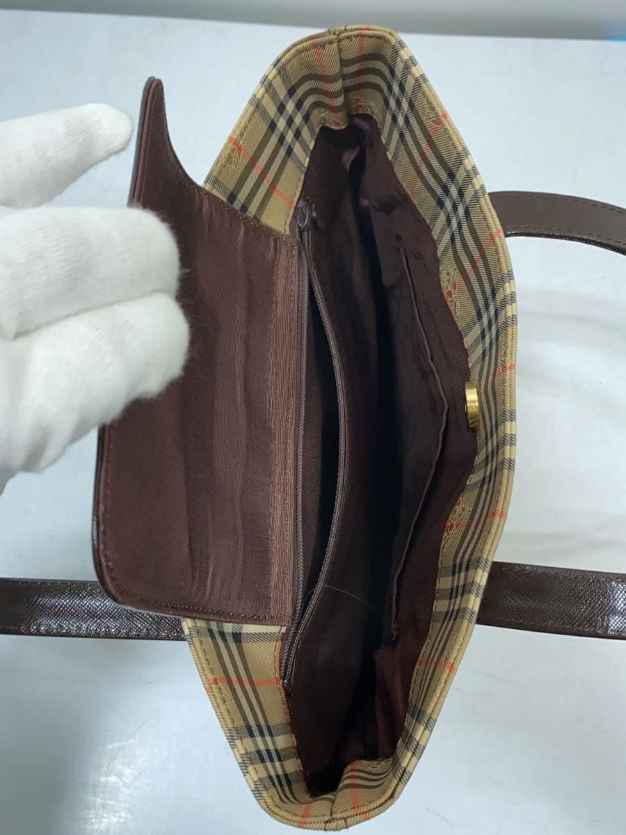 BURBERRY With Wear Tote Bag CML All Over Pattern 6