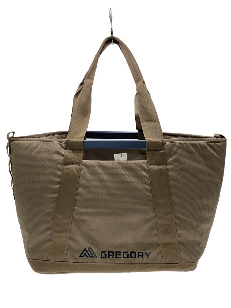 GREGORY Bag -- BRW Solid Color Brown Alpaca Utility Tote 50