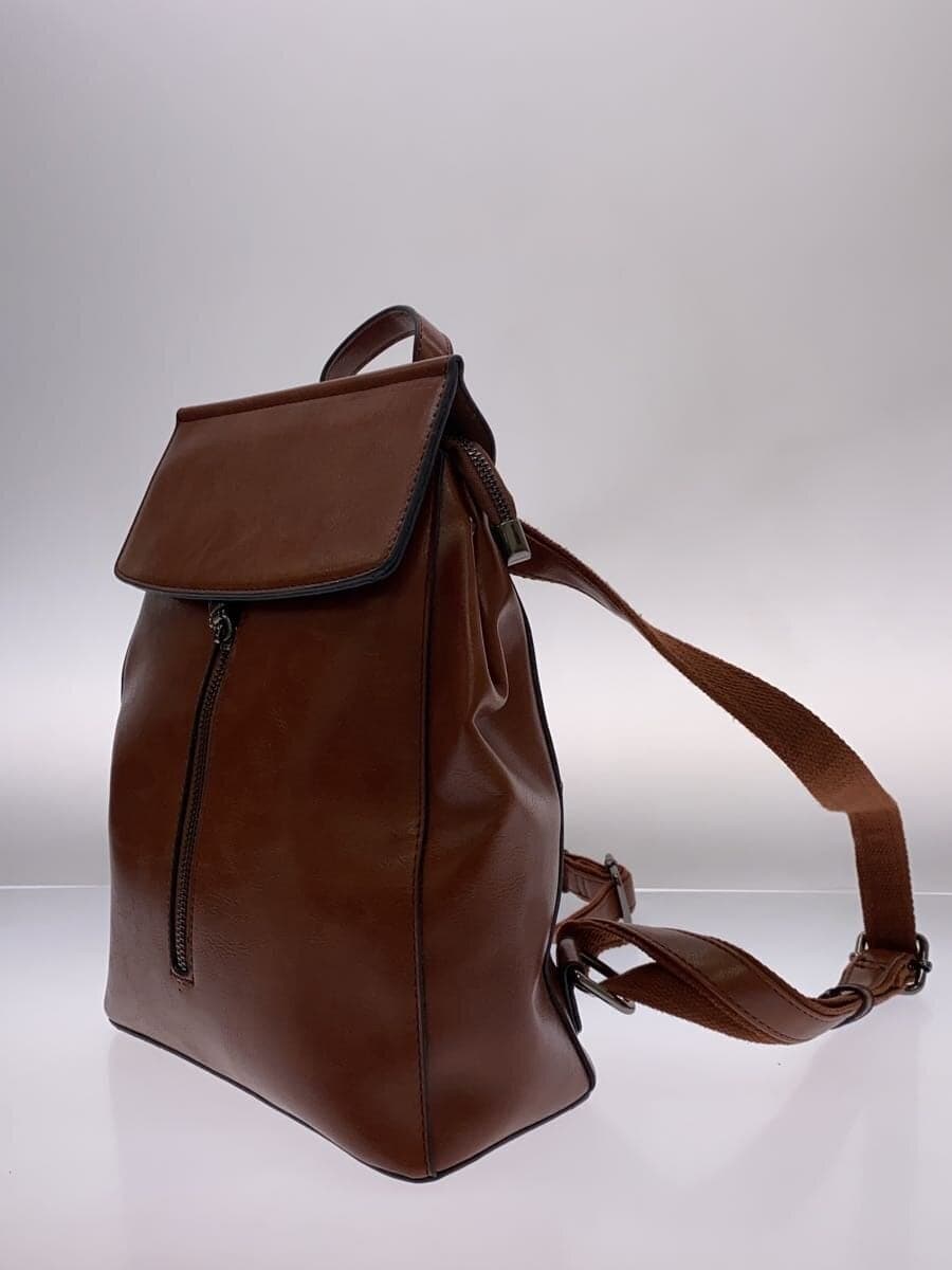 Other Brand Backpack Leather Brown 2
