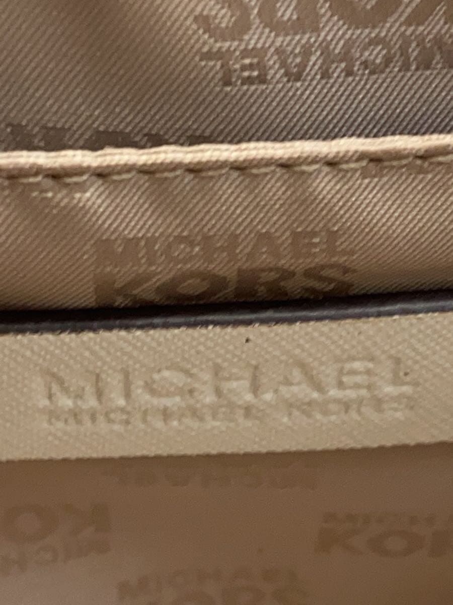 MICHAEL KORS Handbag Leather White Solid 5