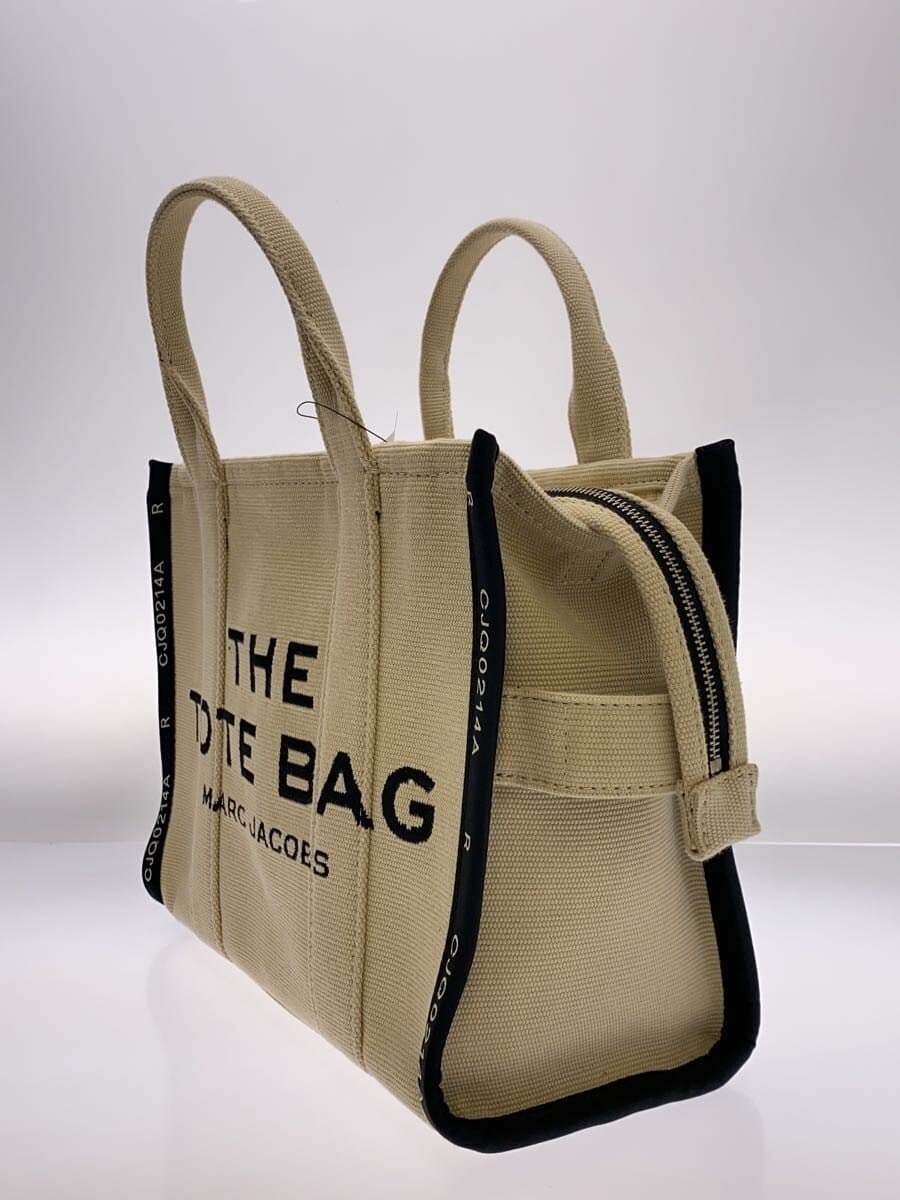 MARC JACOBSTHE JACQUARD MEDIUM TOTE BAG Tote Bag Canvas Beige M0017027 2
