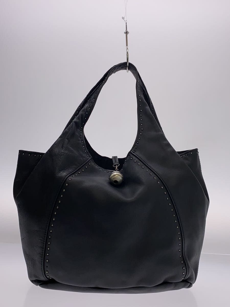 agnes b. Handbag Cowhide Solid 3