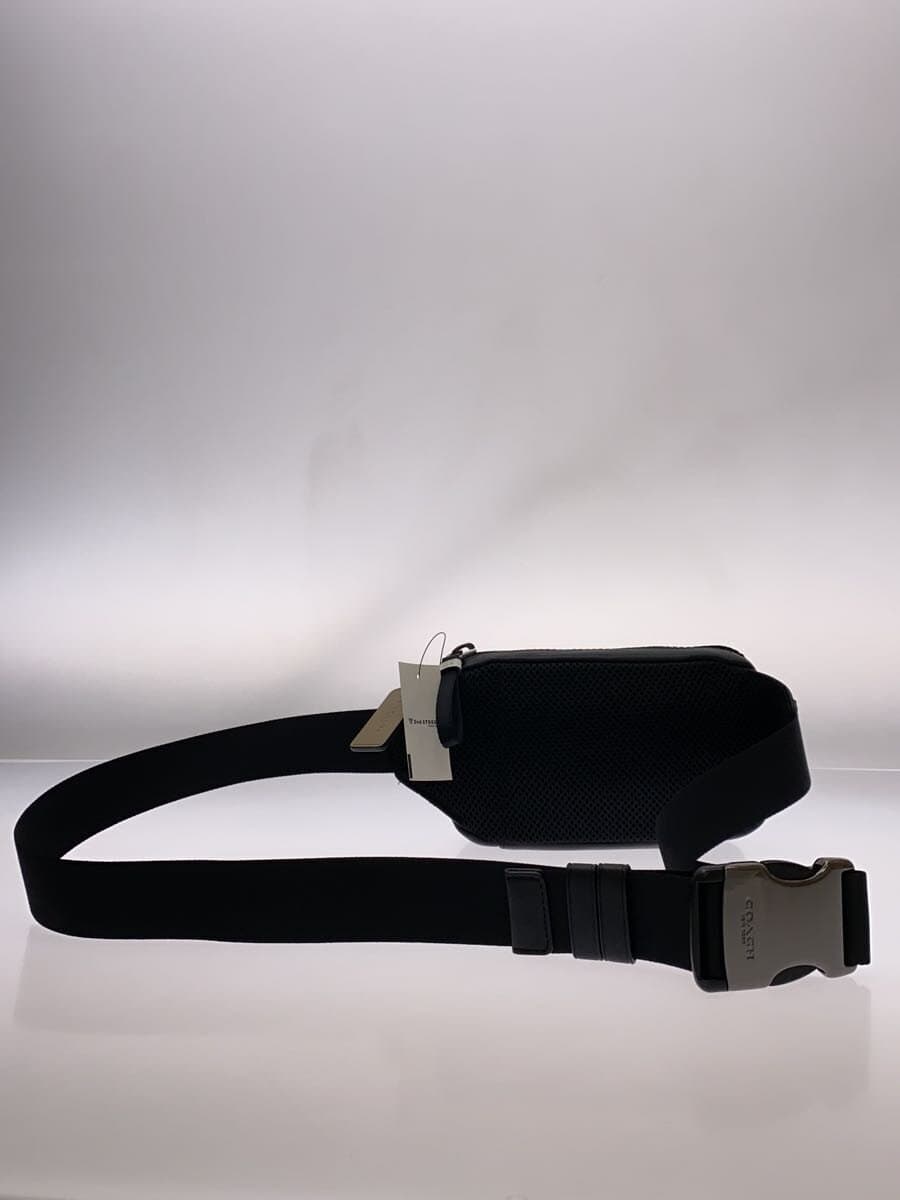 COACH Mini Edge Belt Bag Color Block Waist Bag Leather White All Over Pattern C4016 3