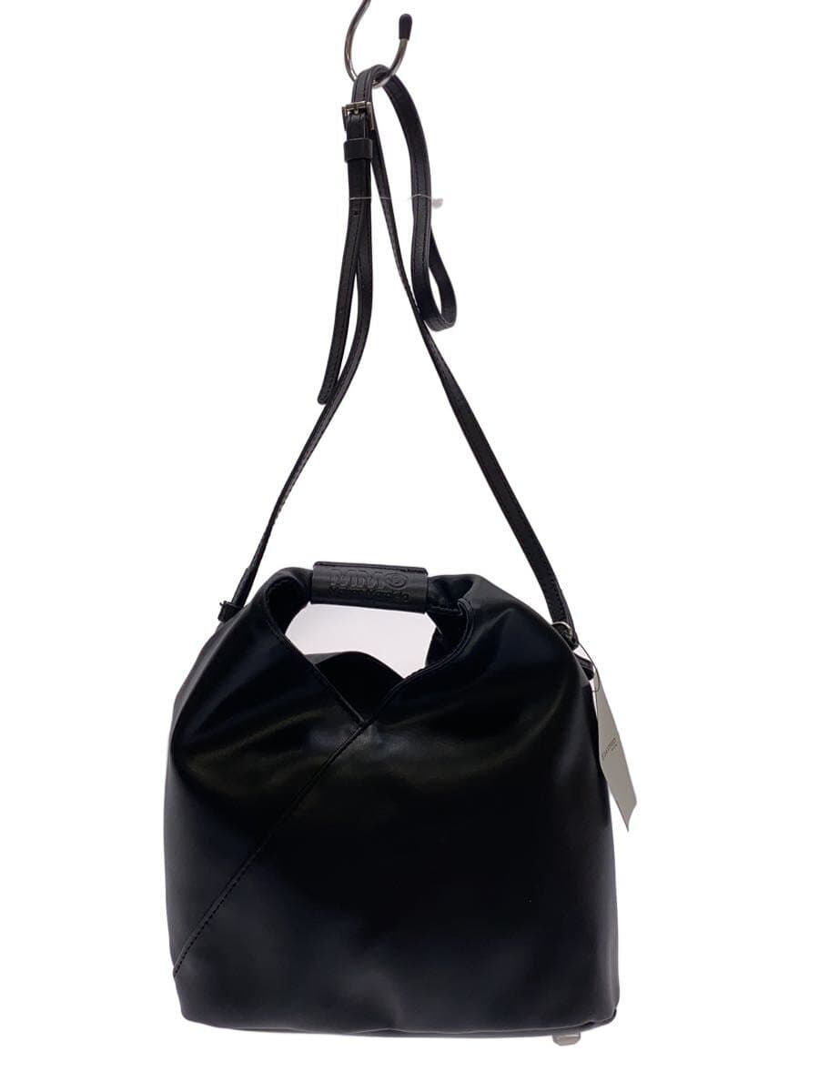 MM6Maison Margiela Japanese Shoulder Bag Leather Black S54WD0106