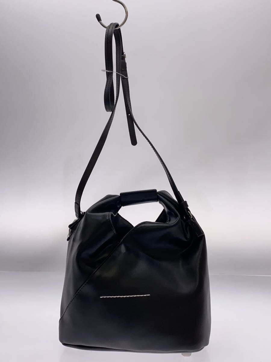 MM6Maison Margiela Japanese Shoulder Bag Leather Black S54WD0106 3