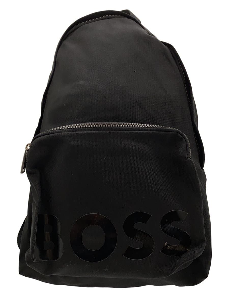 BOSS logo print backpack black 50470985