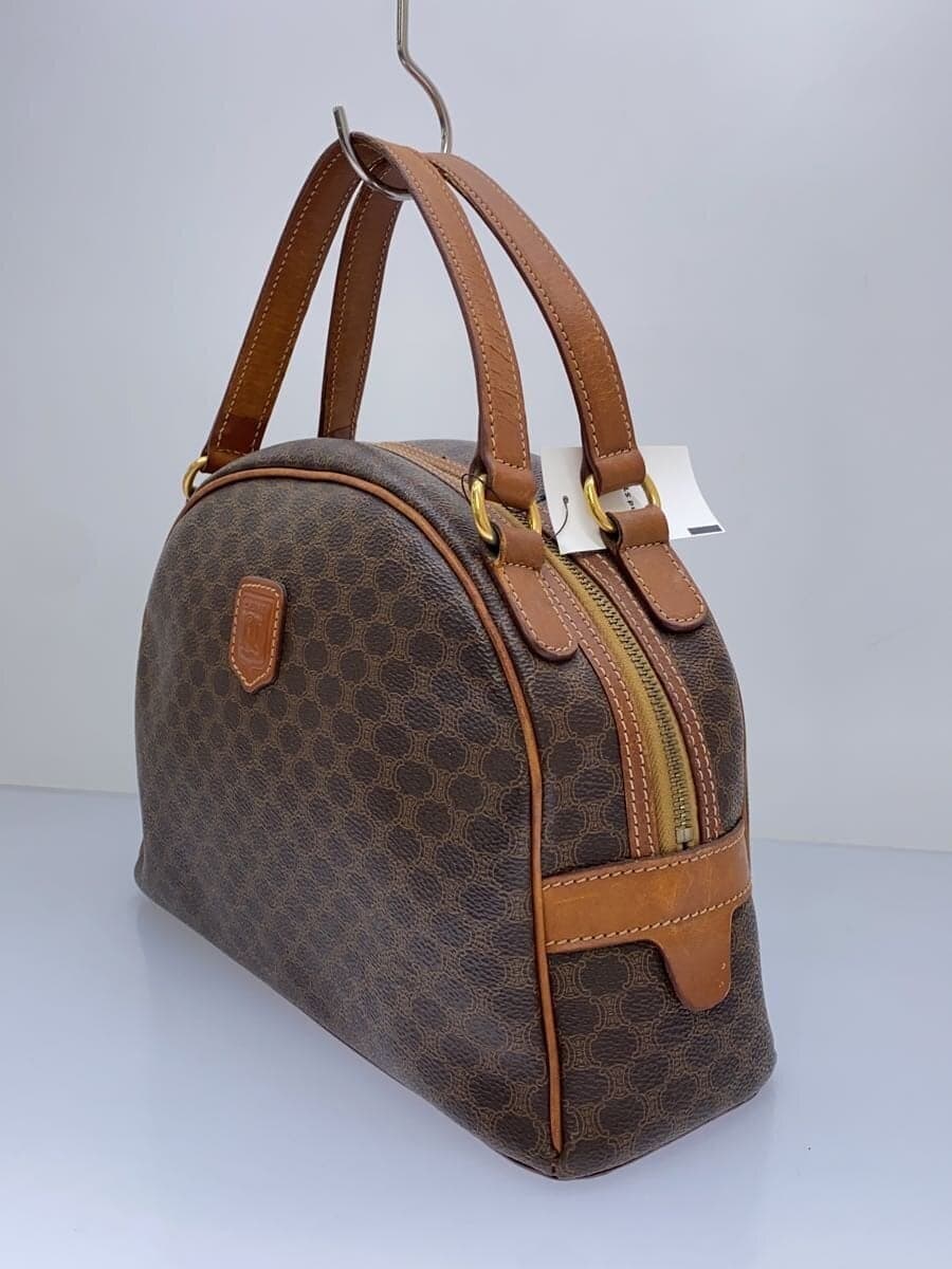 CELINE Handbag Macadam Pattern BRW 2
