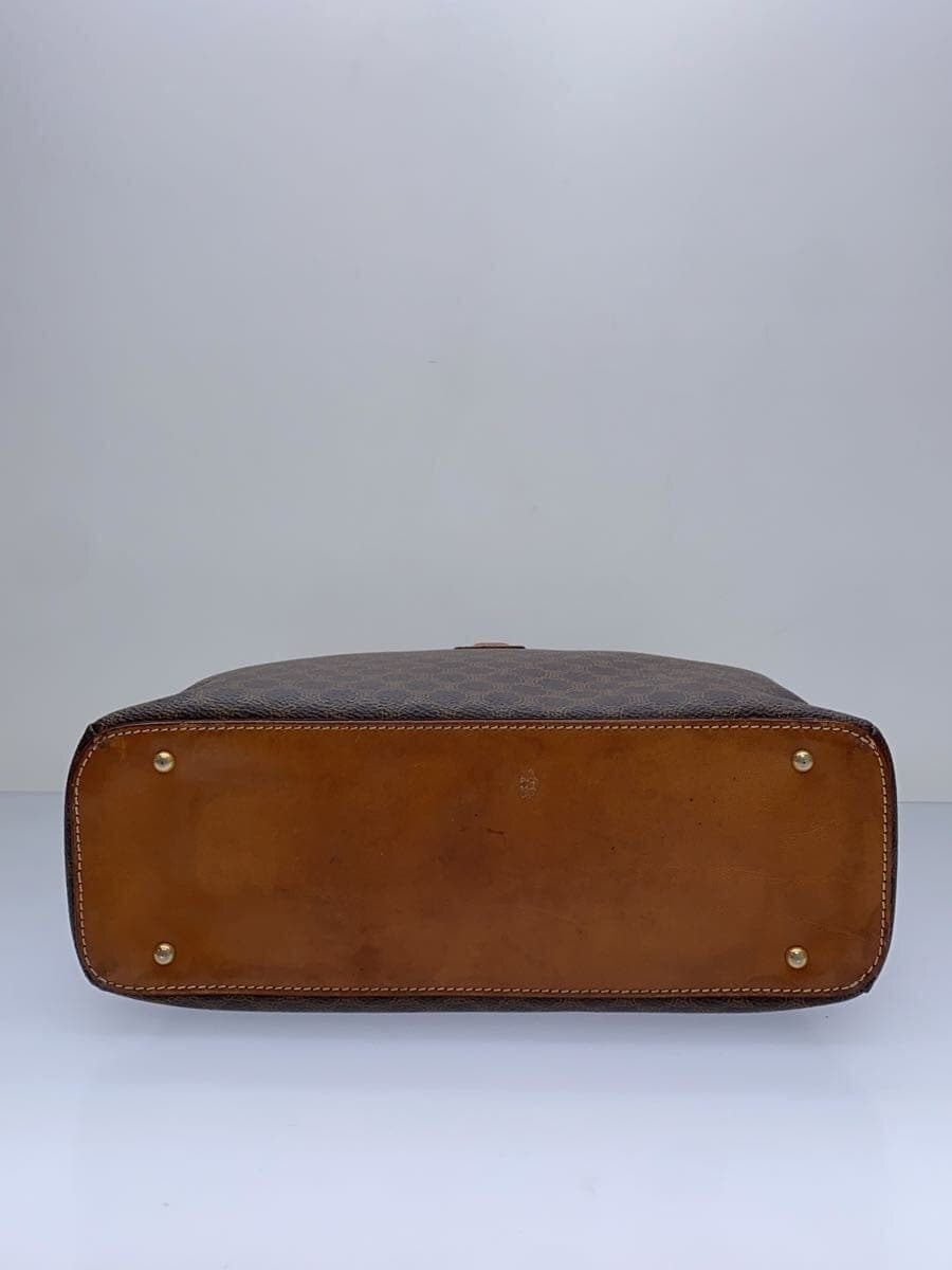 CELINE Handbag Macadam Pattern BRW 4