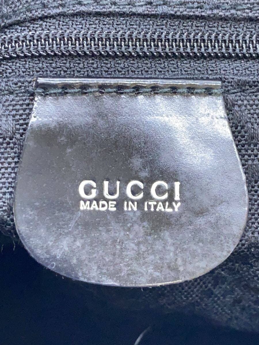 GUCCI Bamboo Handle Handbag BLK 000.2214.0531 ※With Wear 5