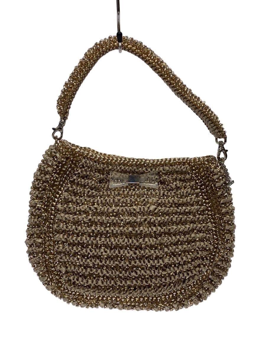 ANTEPRIMA Wire Bag Ribbon Handbag BEG
