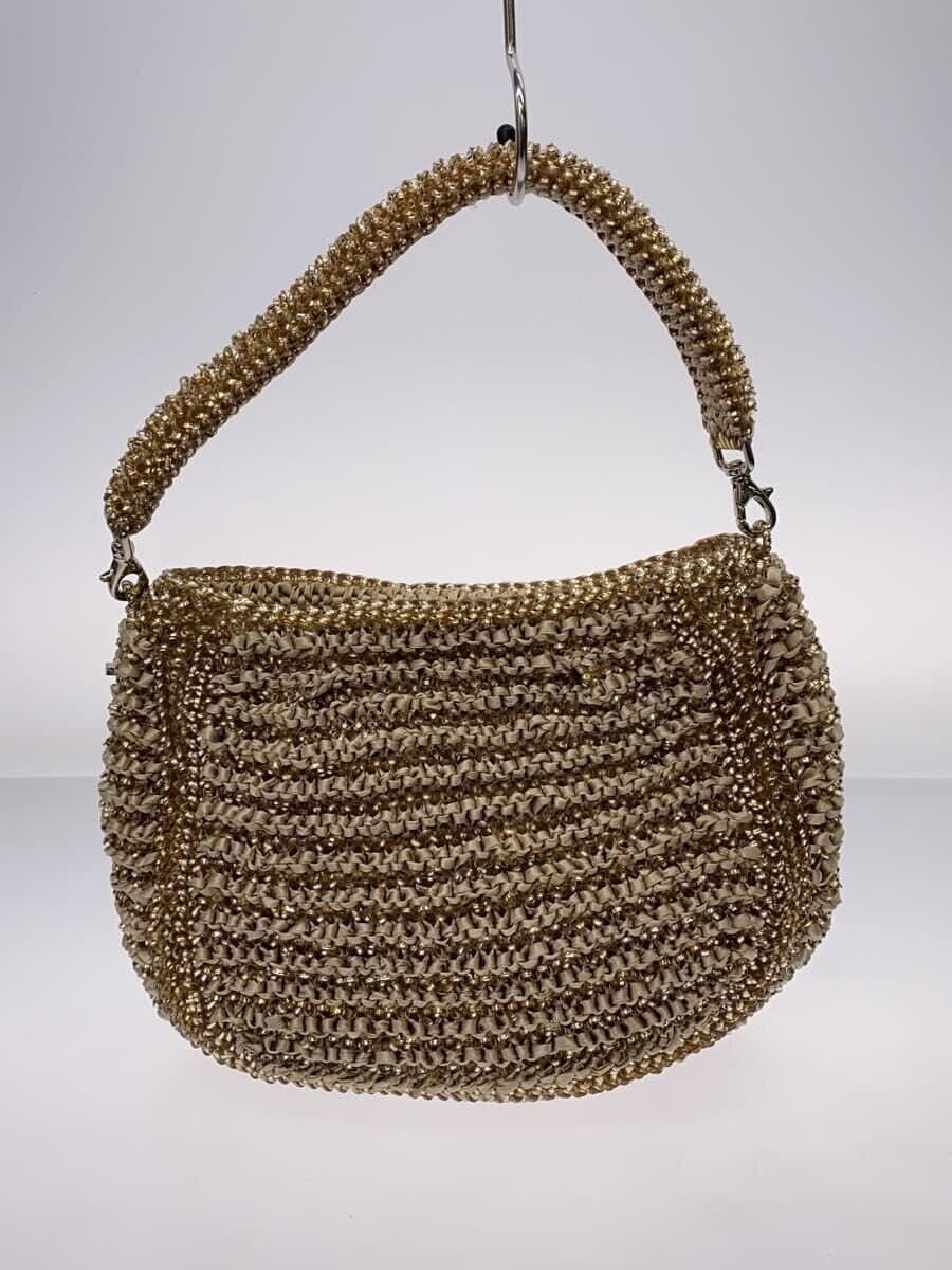 ANTEPRIMA Wire Bag Ribbon Handbag BEG 3