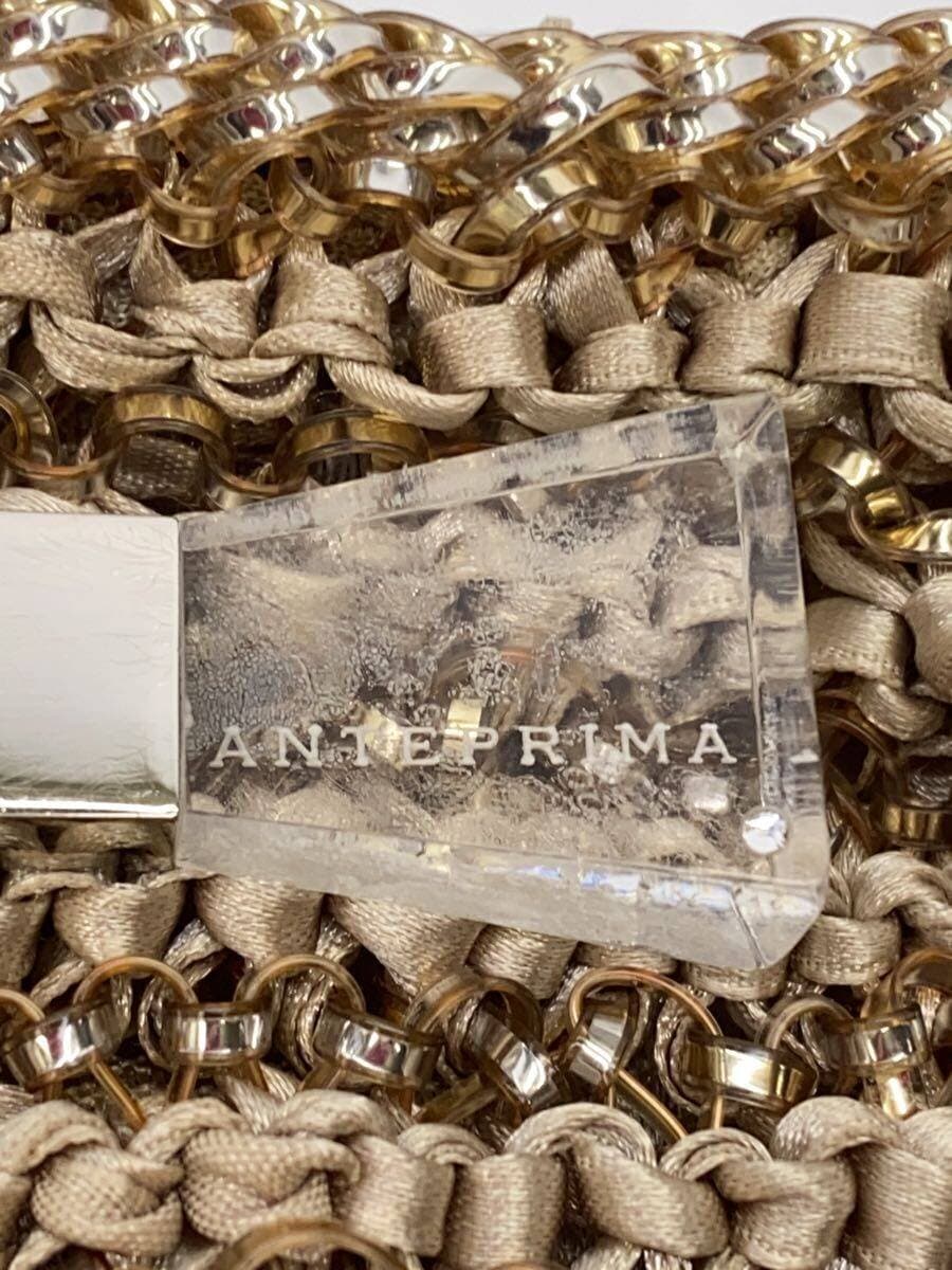 ANTEPRIMA Wire Bag Ribbon Handbag BEG 5