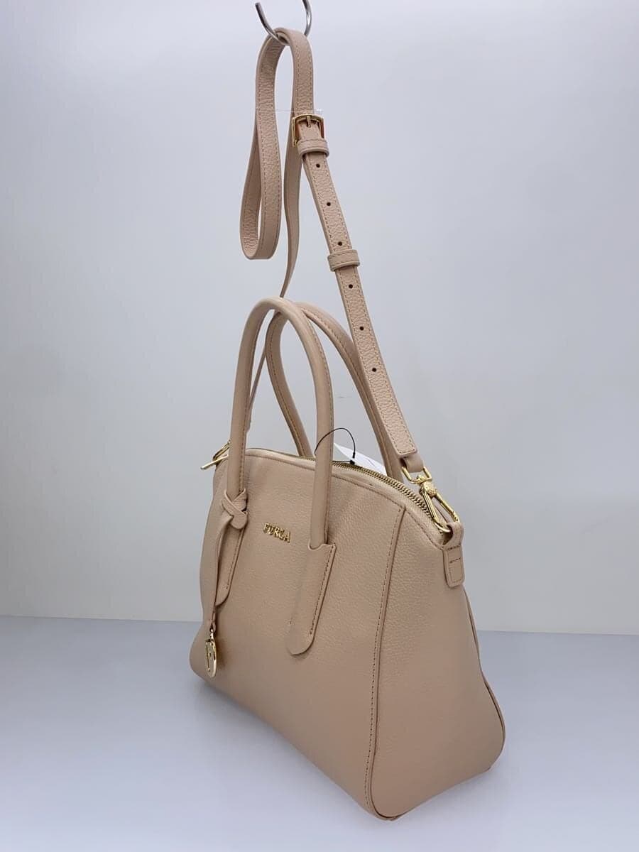 FURLA Handbag Leather BEG 149538 2