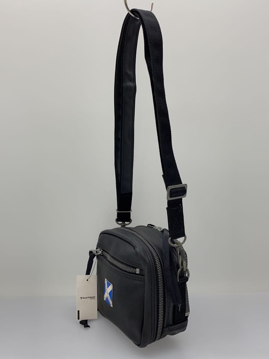 LUGGAGE LABEL Shoulder Bag -- NVY 2