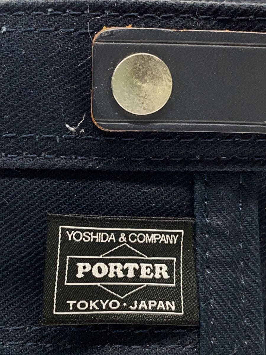 PORTER GIRL Tote Bag Canvas NVY Plain *Has stains 5