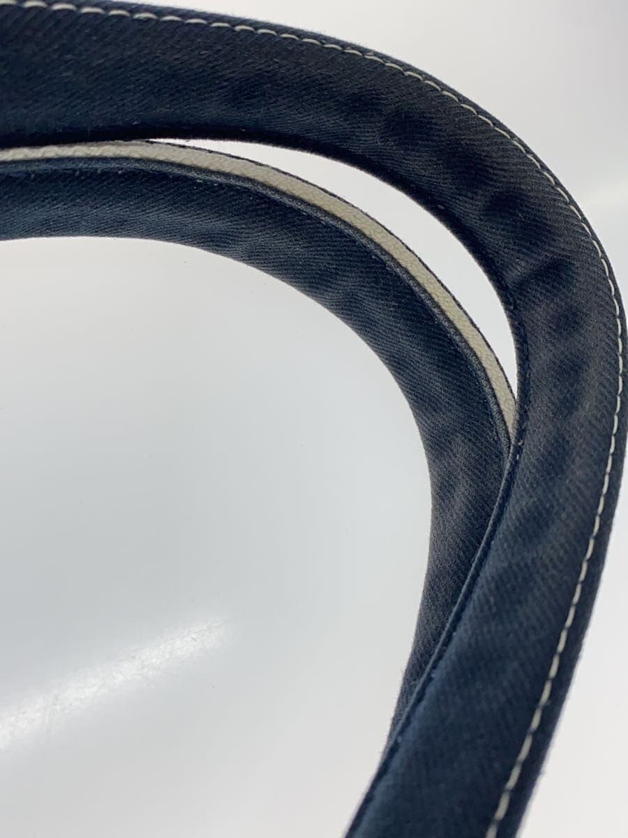 PORTER GIRL Tote Bag Canvas NVY Plain *Has stains 8