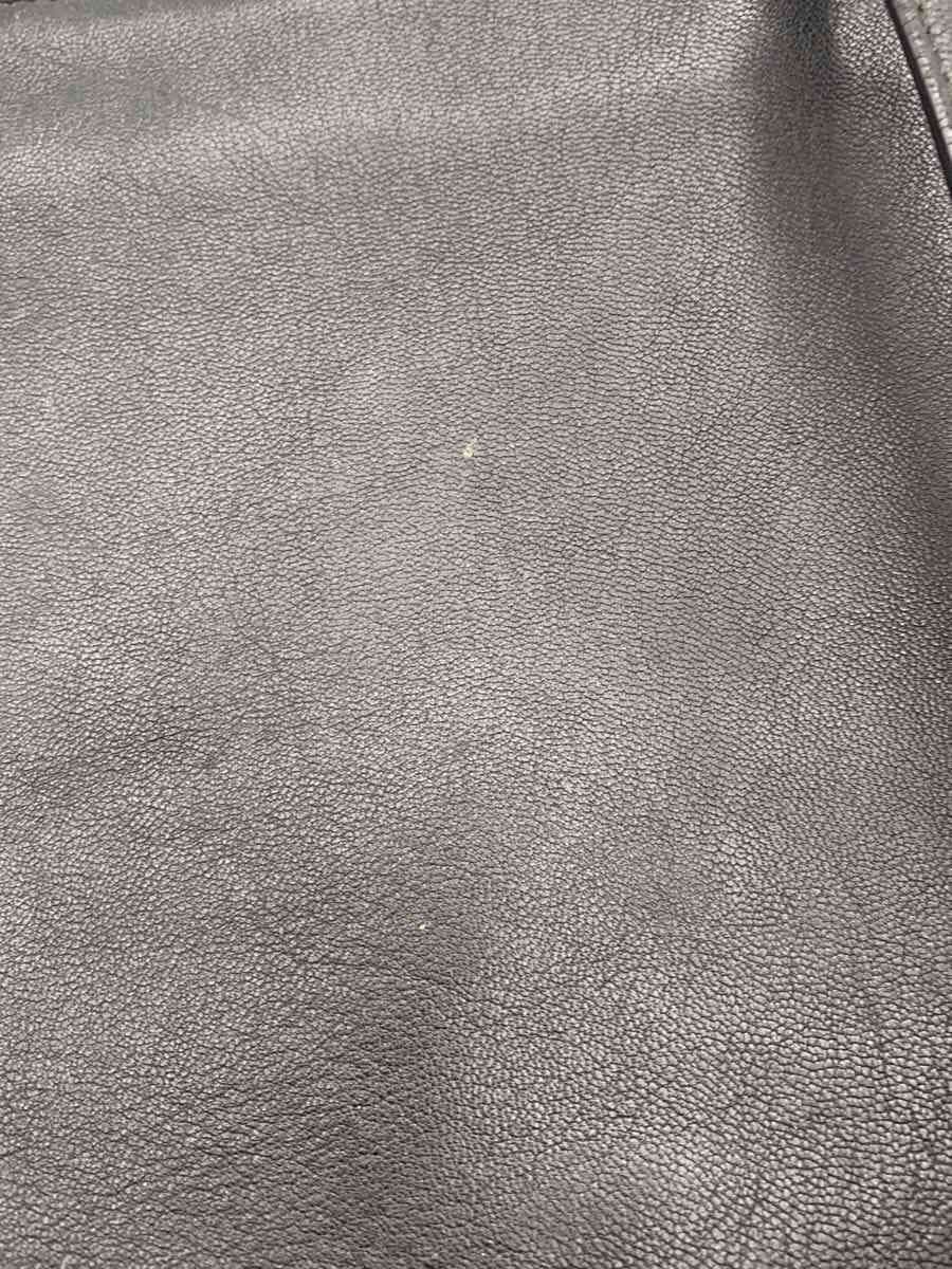 CELINE Shoulder Bag Leather BLK Trio 8