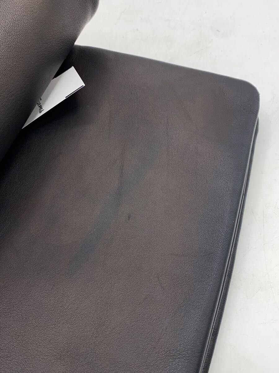 CELINE Shoulder Bag Leather BLK Trio 9