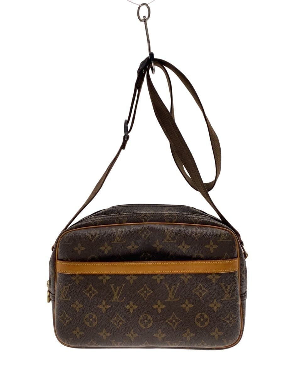 LOUIS VUITTON Reporter PM Monogram Canvas PVC BRW M45254