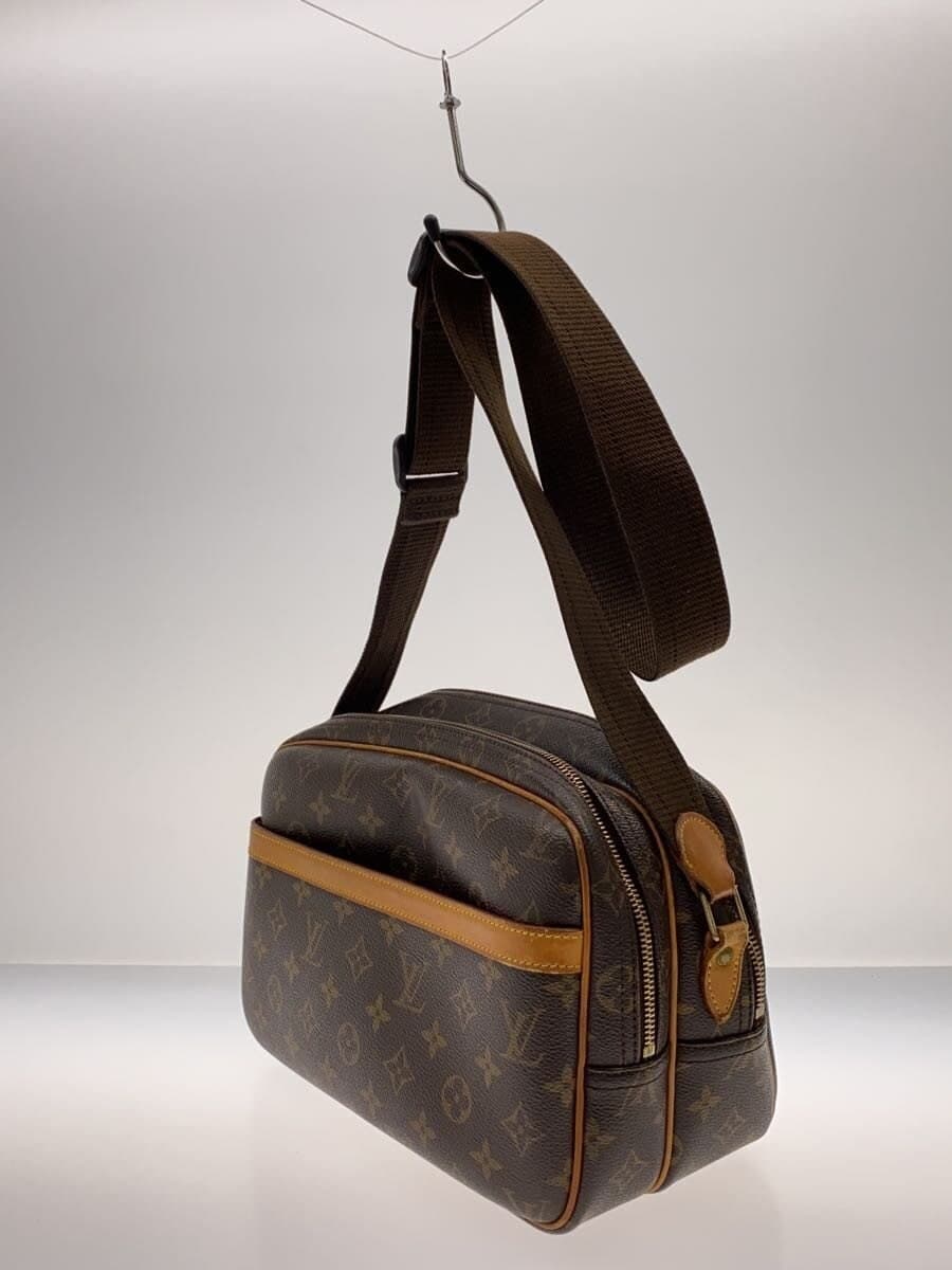 LOUIS VUITTON Reporter PM Monogram Canvas PVC BRW M45254 2