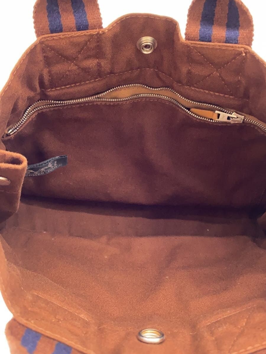 HERMES Tote Bag Canvas BRW Fool to PM 6