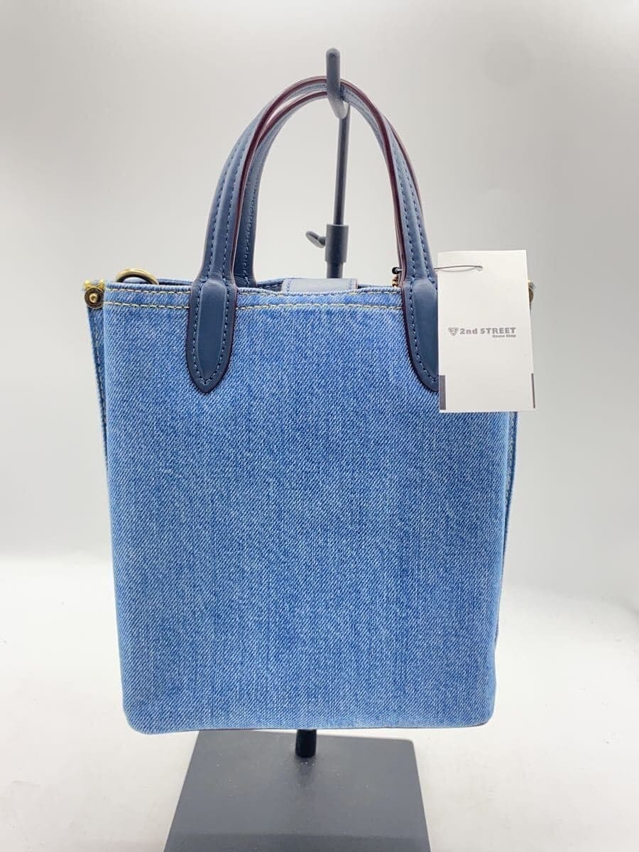 COACH Shoulder Bag Denim IDG CR677 3