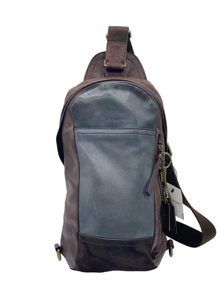 COACH Shoulder Bag Leather BRW 70796