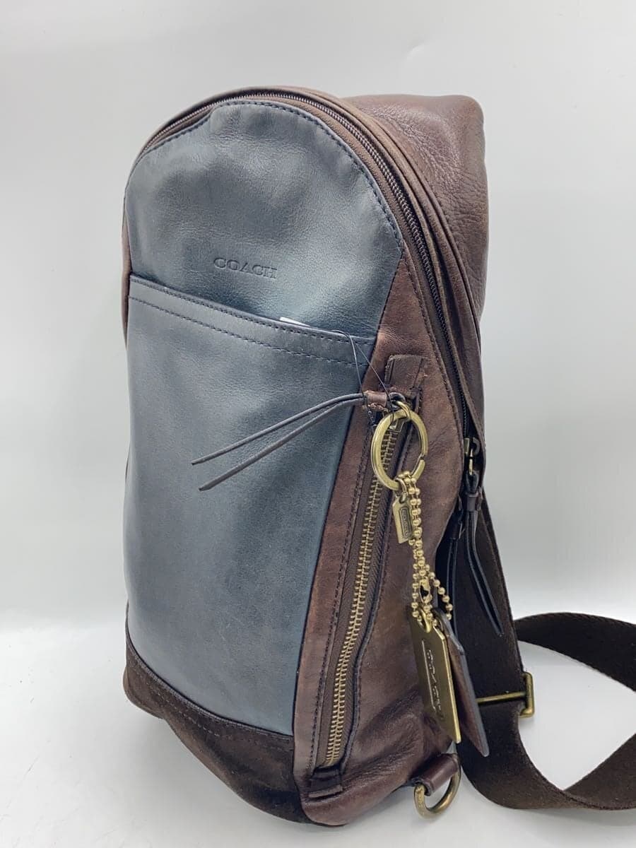COACH Shoulder Bag Leather BRW 70796 2