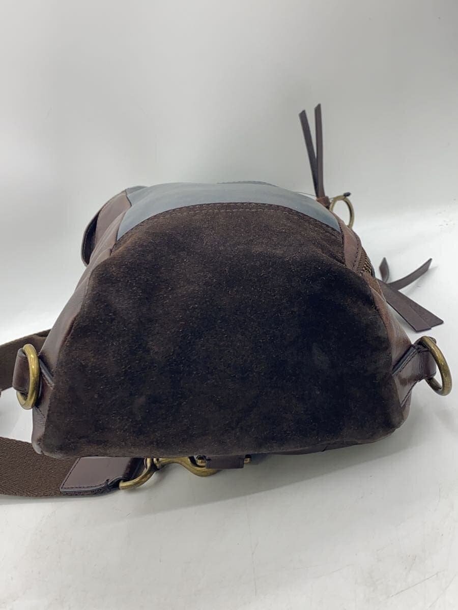 COACH Shoulder Bag Leather BRW 70796 4