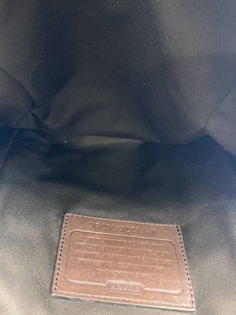 COACH Shoulder Bag Leather BRW 70796 6