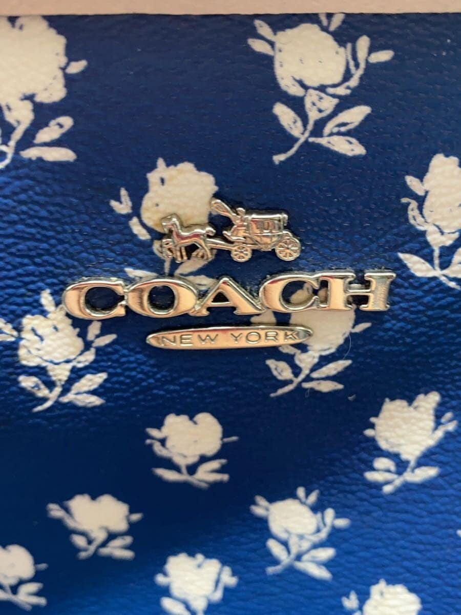 COACH Bag BLU All Over Pattern 5