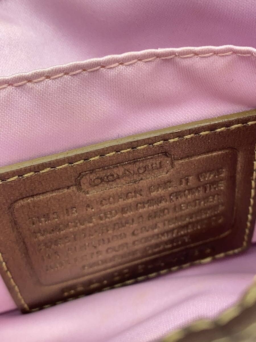 COACH Shoulder Bag Signature Canvas BRW 44799 5