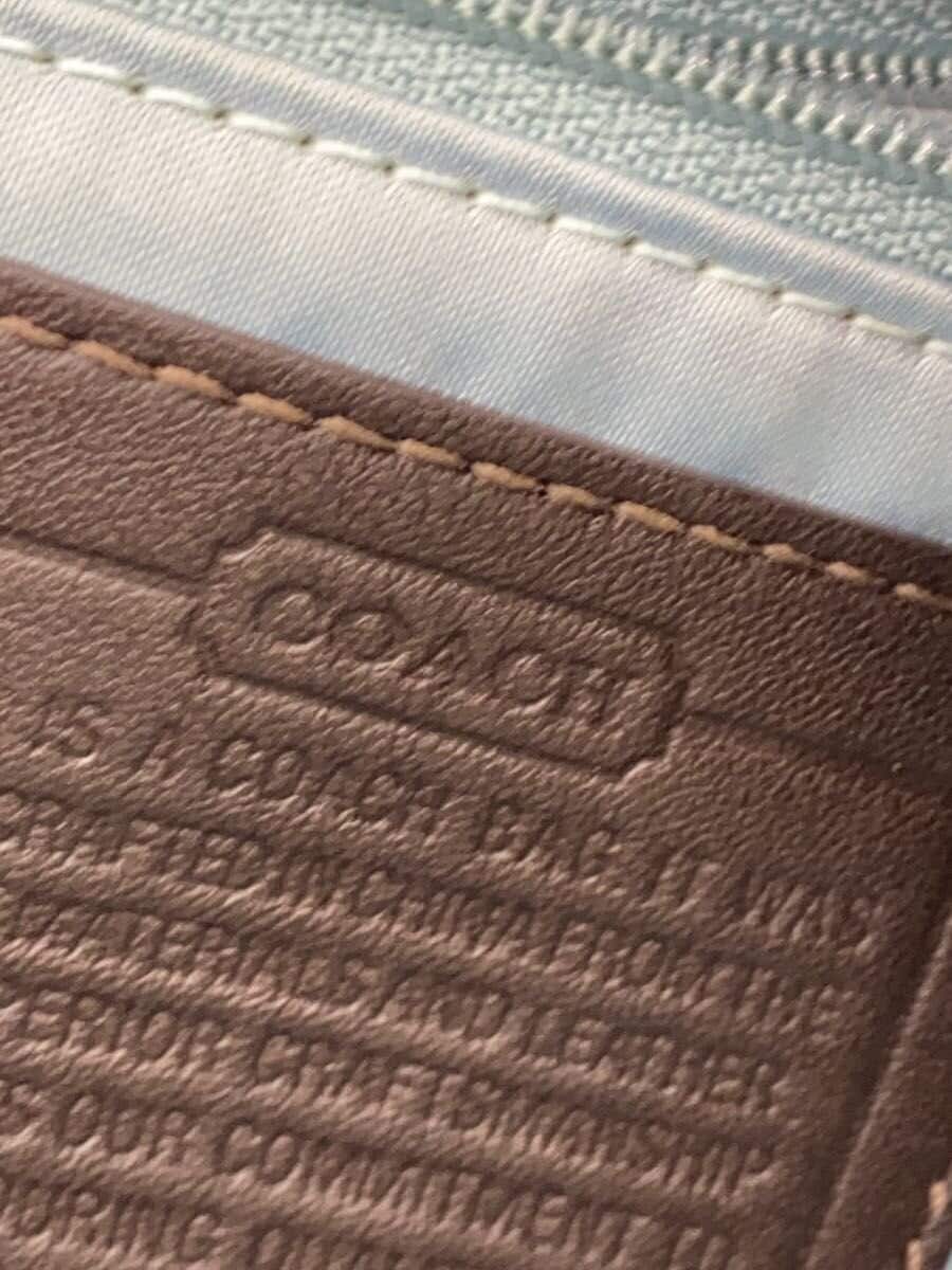 COACH Hobo Signature Kristin Dark Brown Leather Canvas WHT Allover Pattern 19335 5