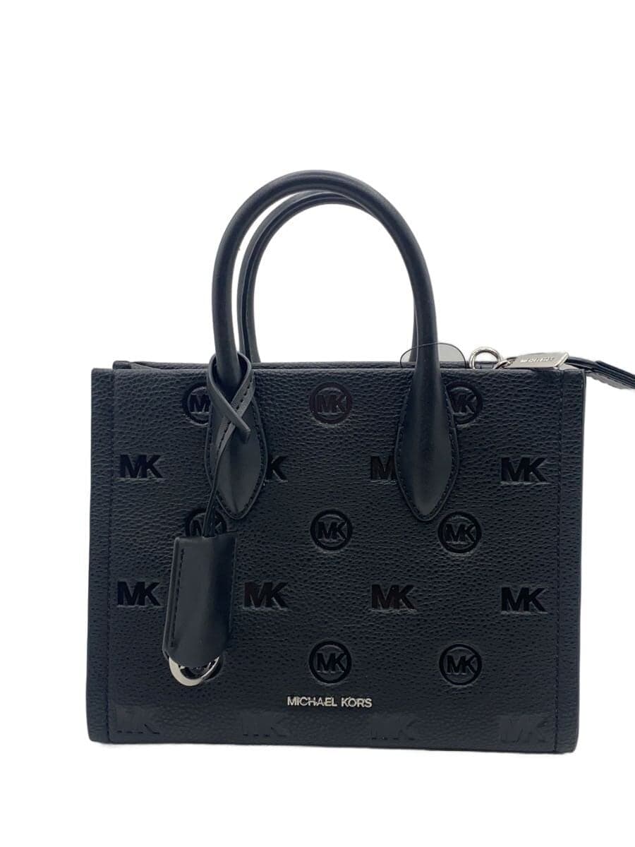 MICHAEL KORS Shoulder Bag Leather BLK