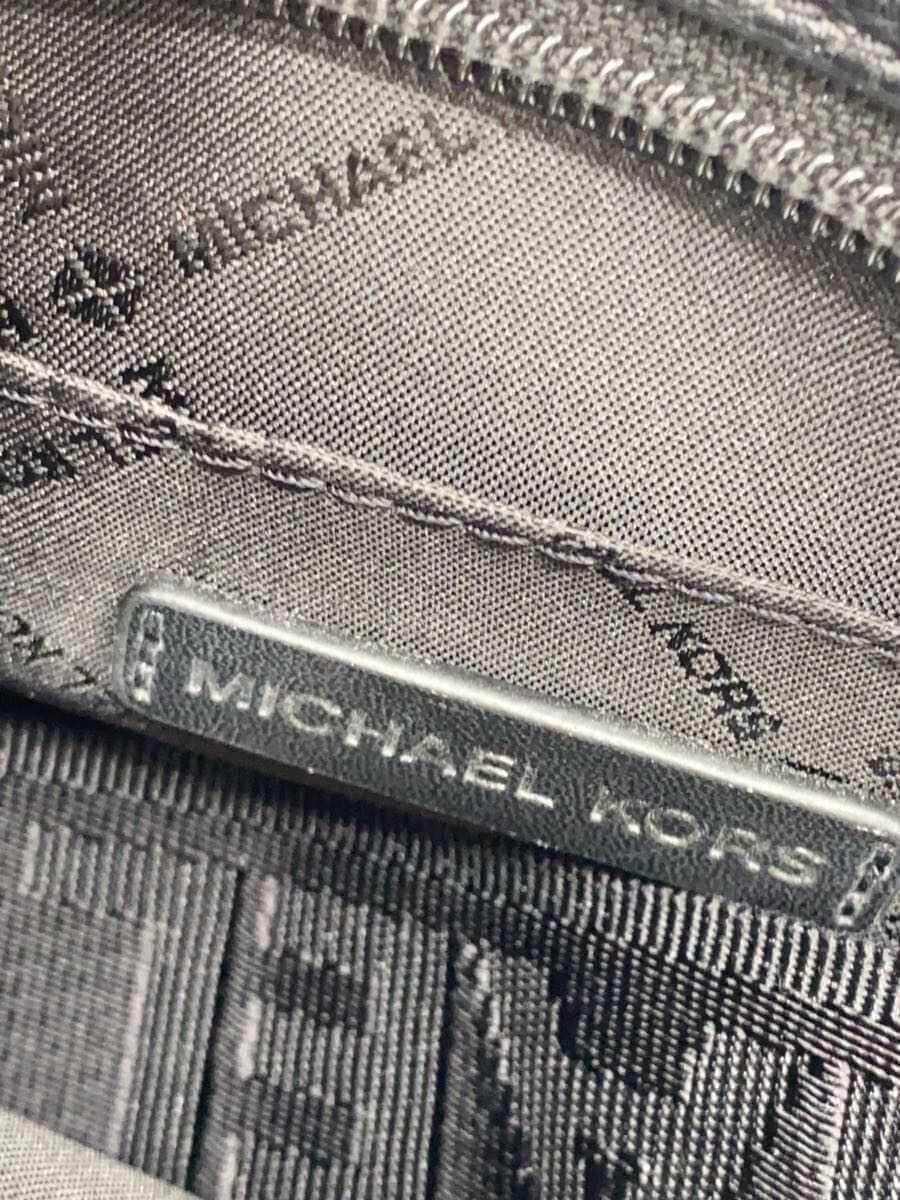 MICHAEL KORS Shoulder Bag Leather BLK 5