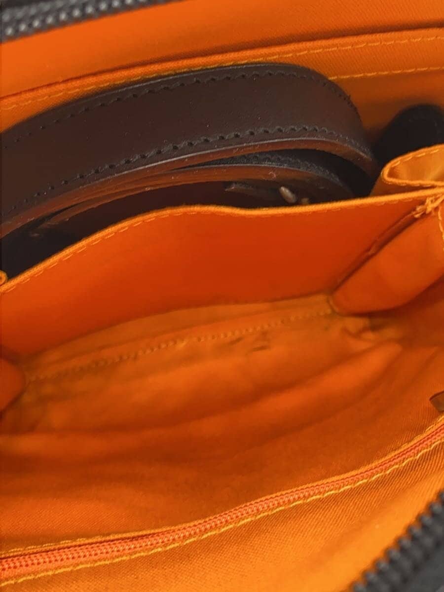 CASTELBAJAC shoulder bag leather BLK 6