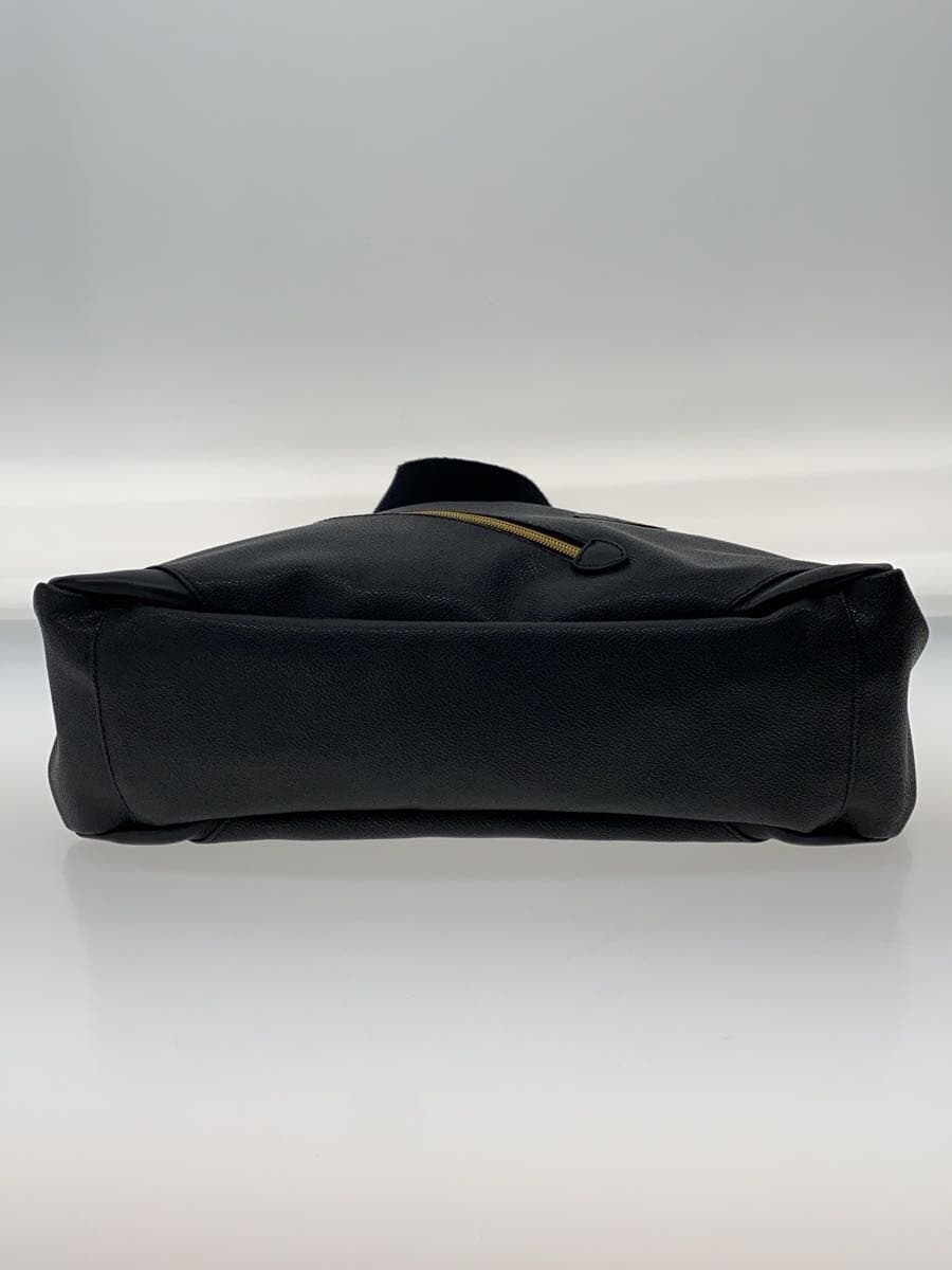 Orobianco Shoulder Bag Leather BLK Solid 4