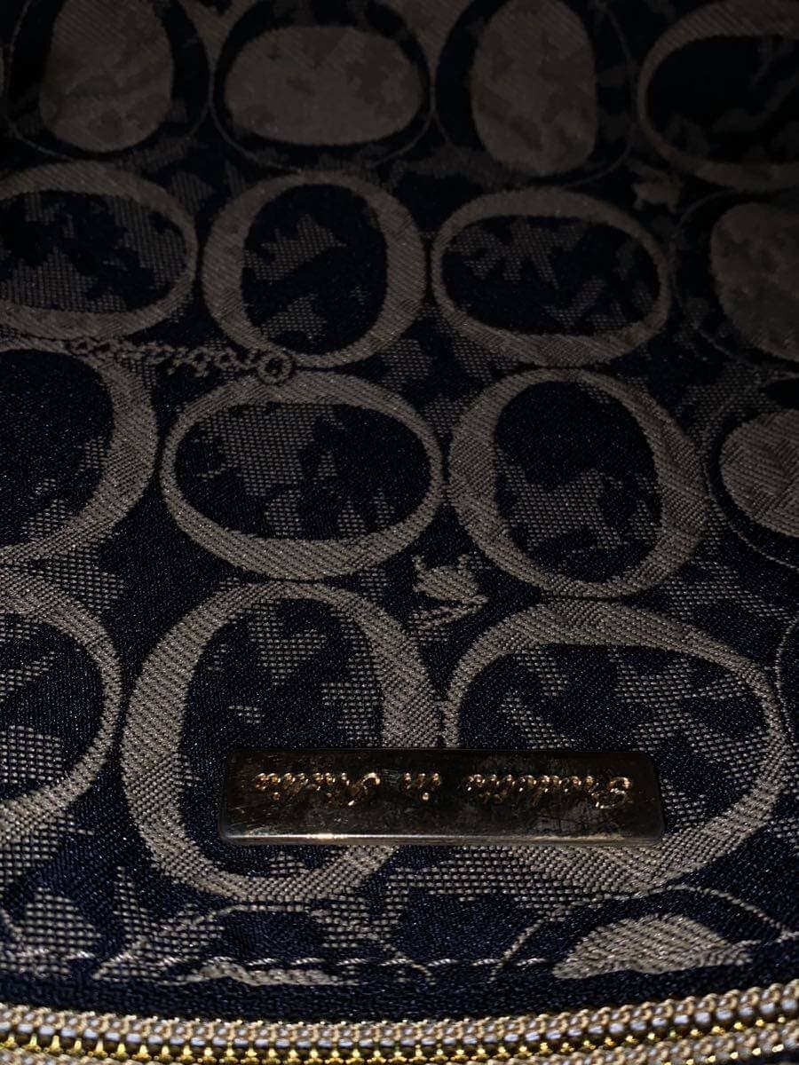 Orobianco Shoulder Bag Leather BLK Solid 7