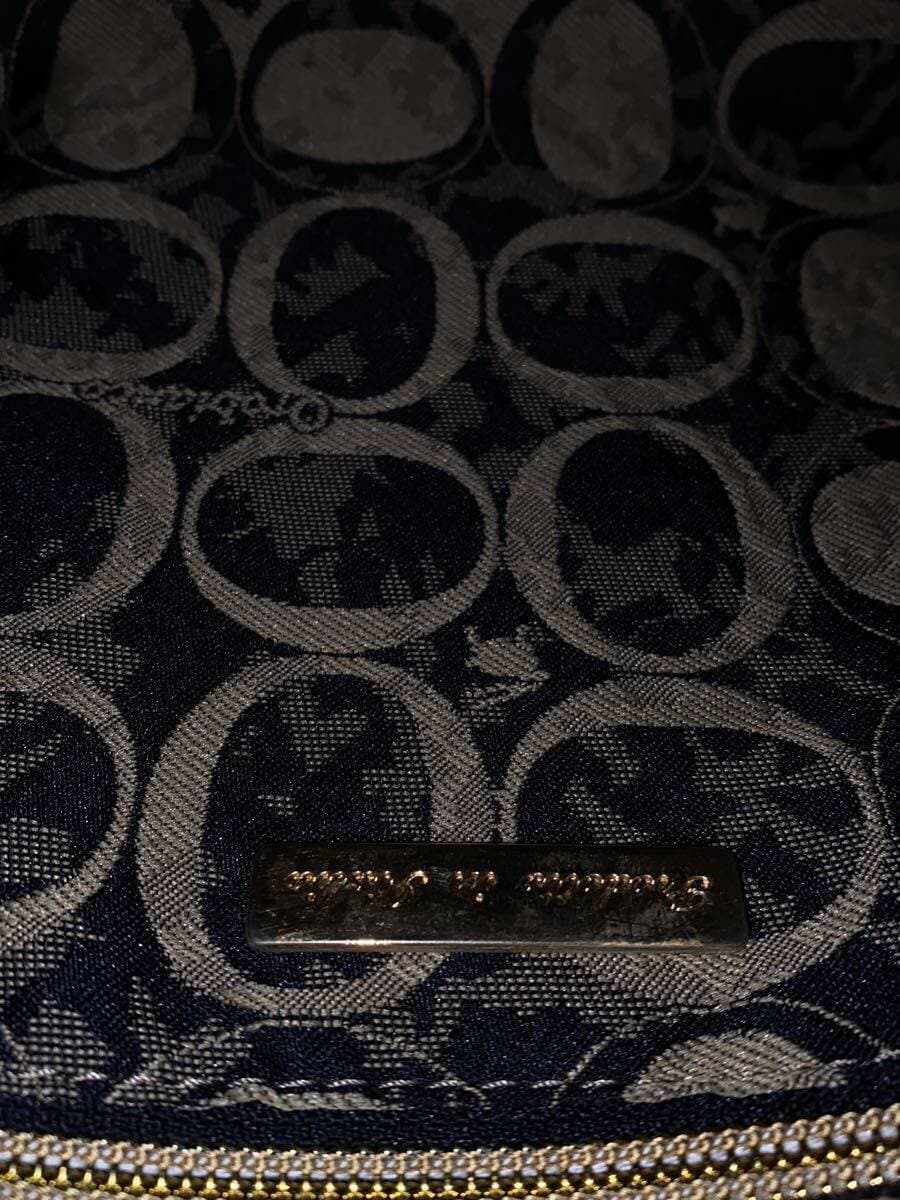 Orobianco Shoulder Bag Leather BLK Solid 7